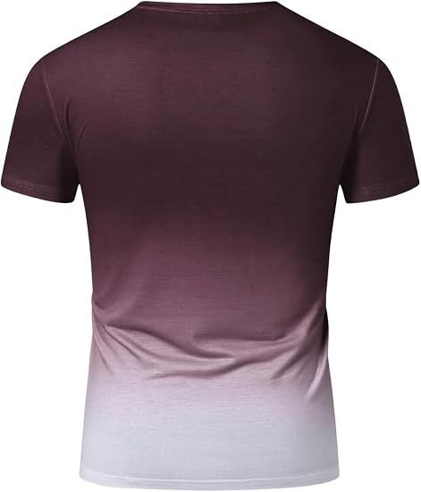 Immagine di Ombre Gradient Short Sleeve T-Shirt 3